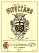 Chianti ris_Frescobaldi Nipozzano 1974